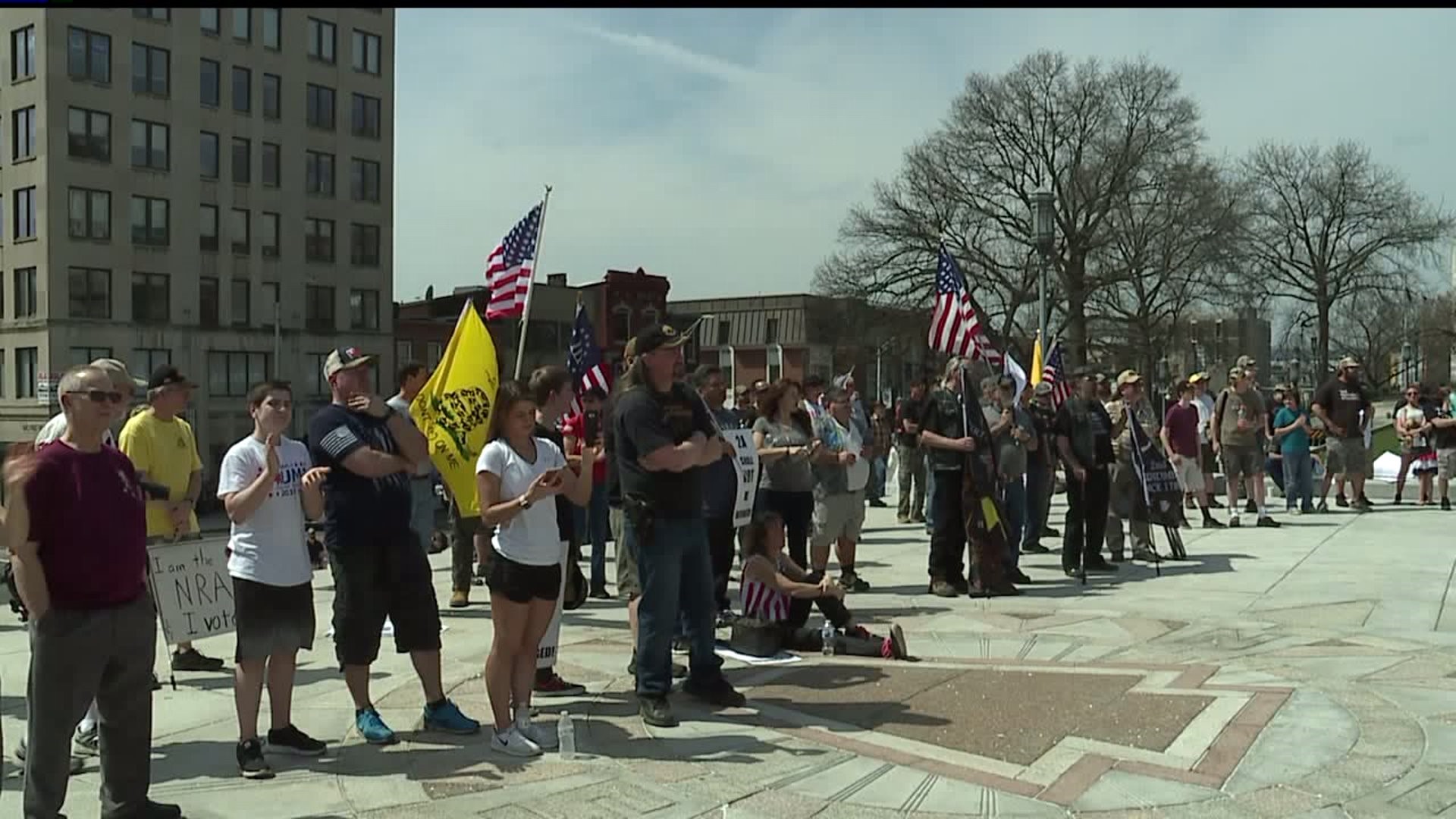 Gun advocates rally at Harrisburg state capitol