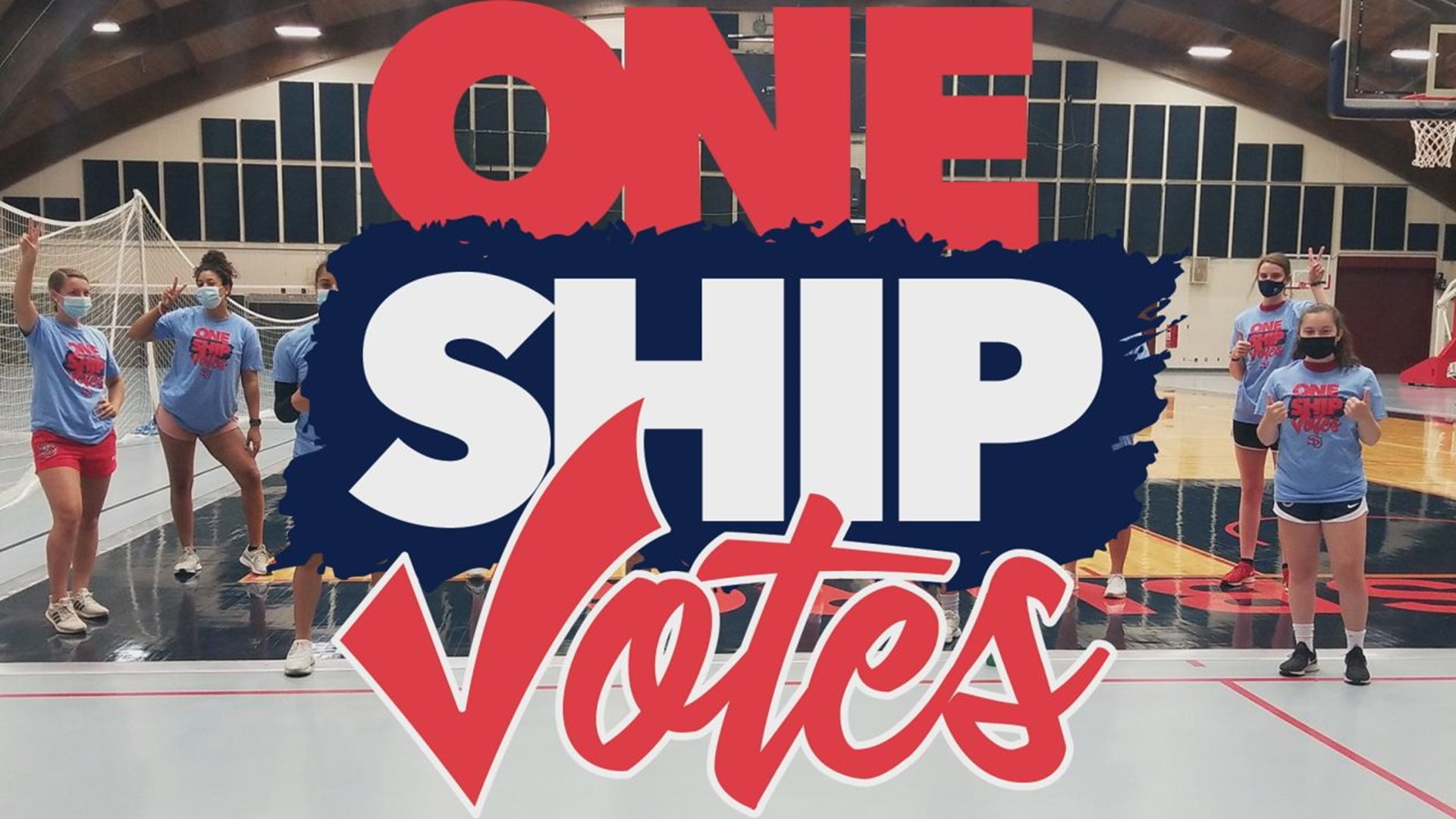 Shippensburg University currently has 76% of their student athletes registered to vote.