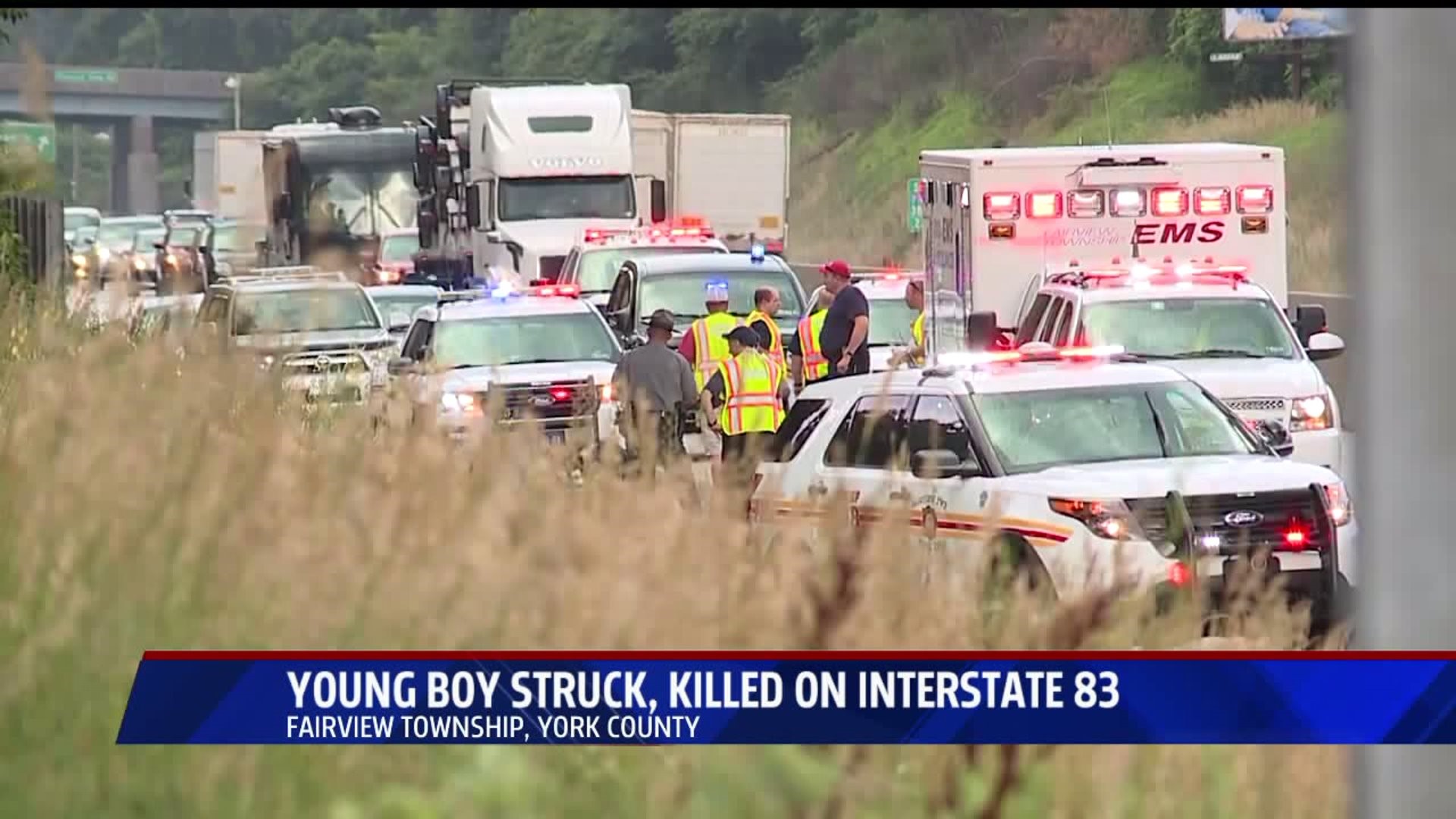 Six-year-old boy dies in vehicle accident on I-83 in York County