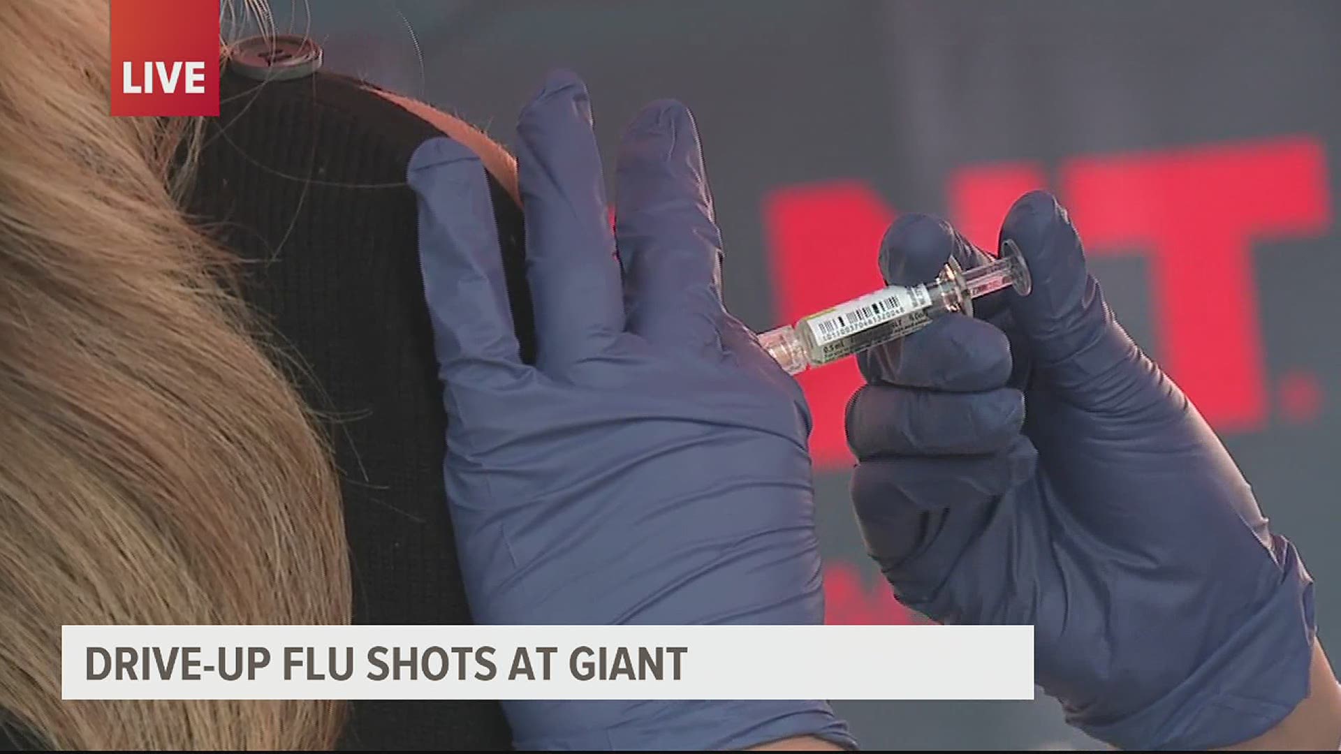 Drive Up Flu Shots at Giant