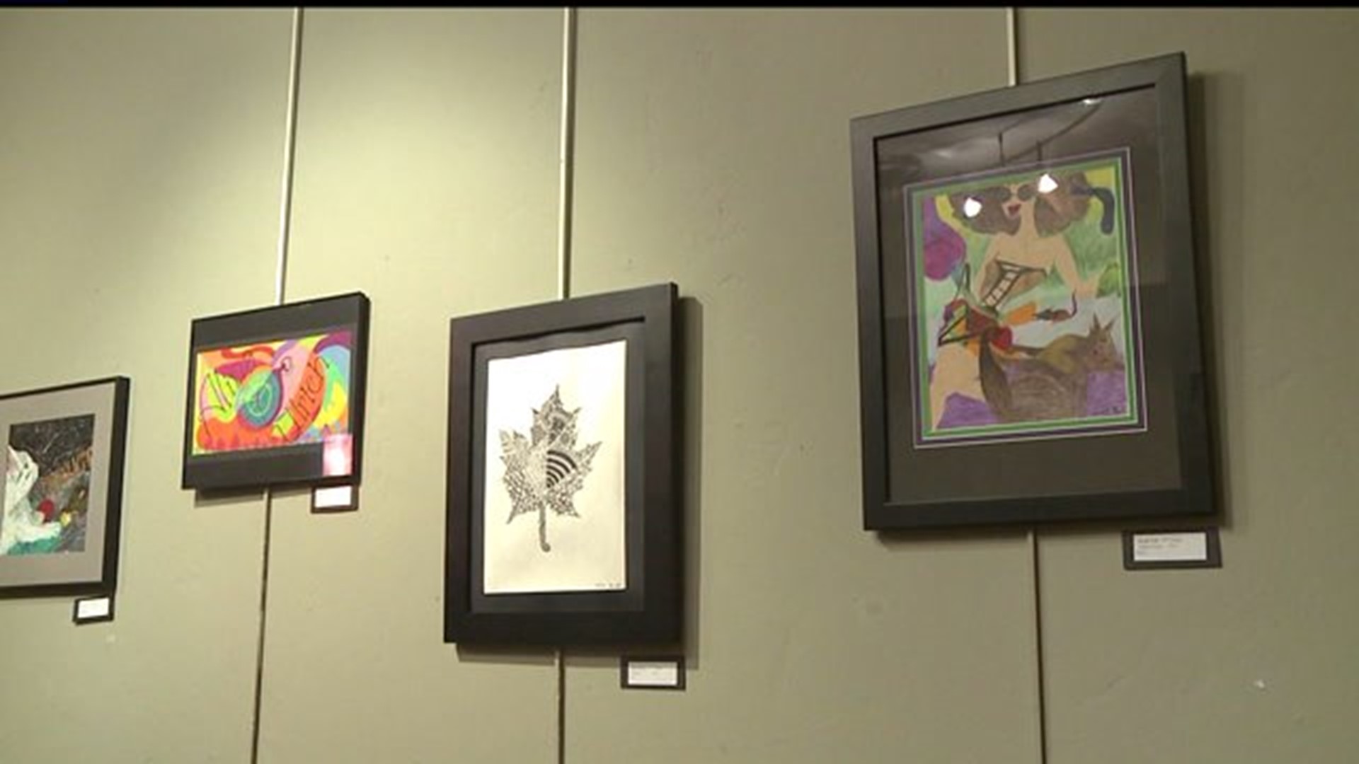 Student Artwork on Display in Downtown York