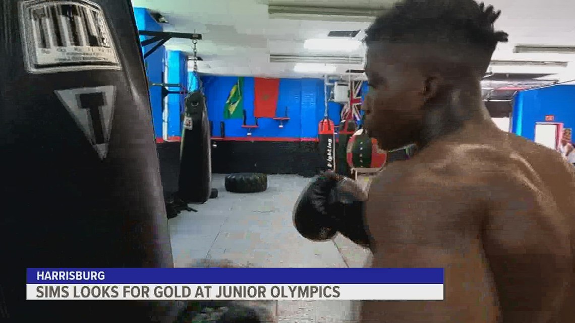 Rishon Sims, heads to USA Boxing Junior Olympics in Kansas