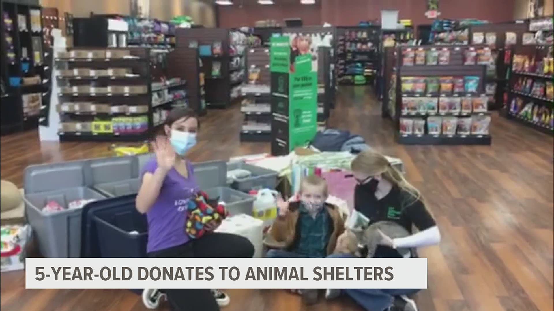 Draven gave up a traditional birthday celebration to help animals in need