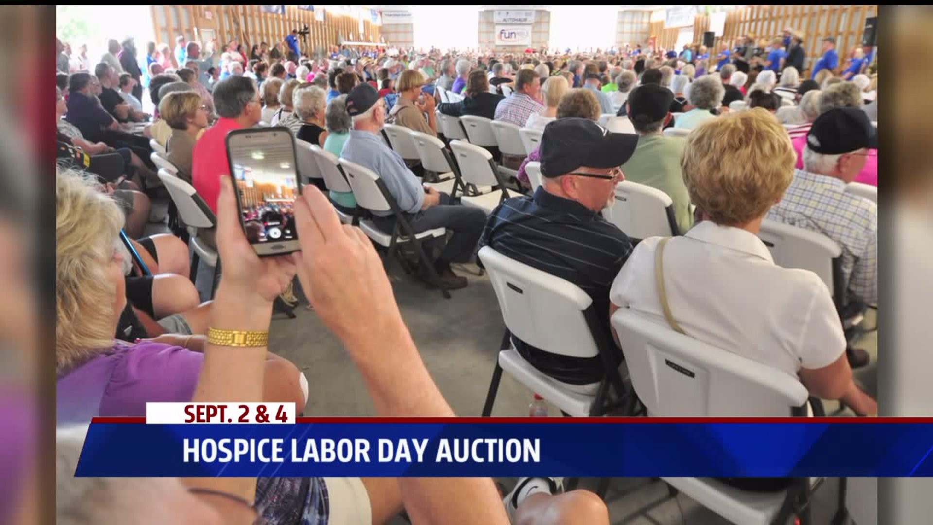 Labor Day Auction benefits Hospice & Community Care patients