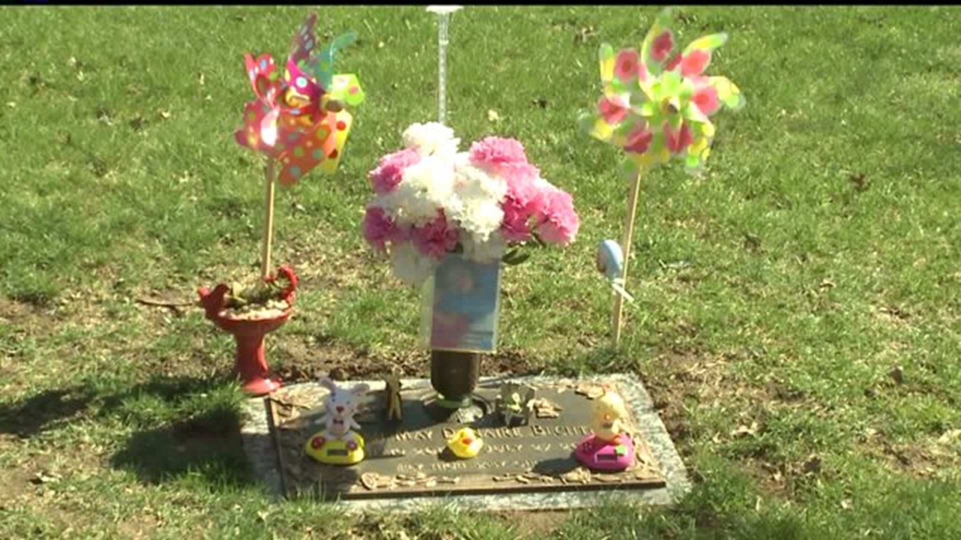 Items stolen from Camp Hill grave site