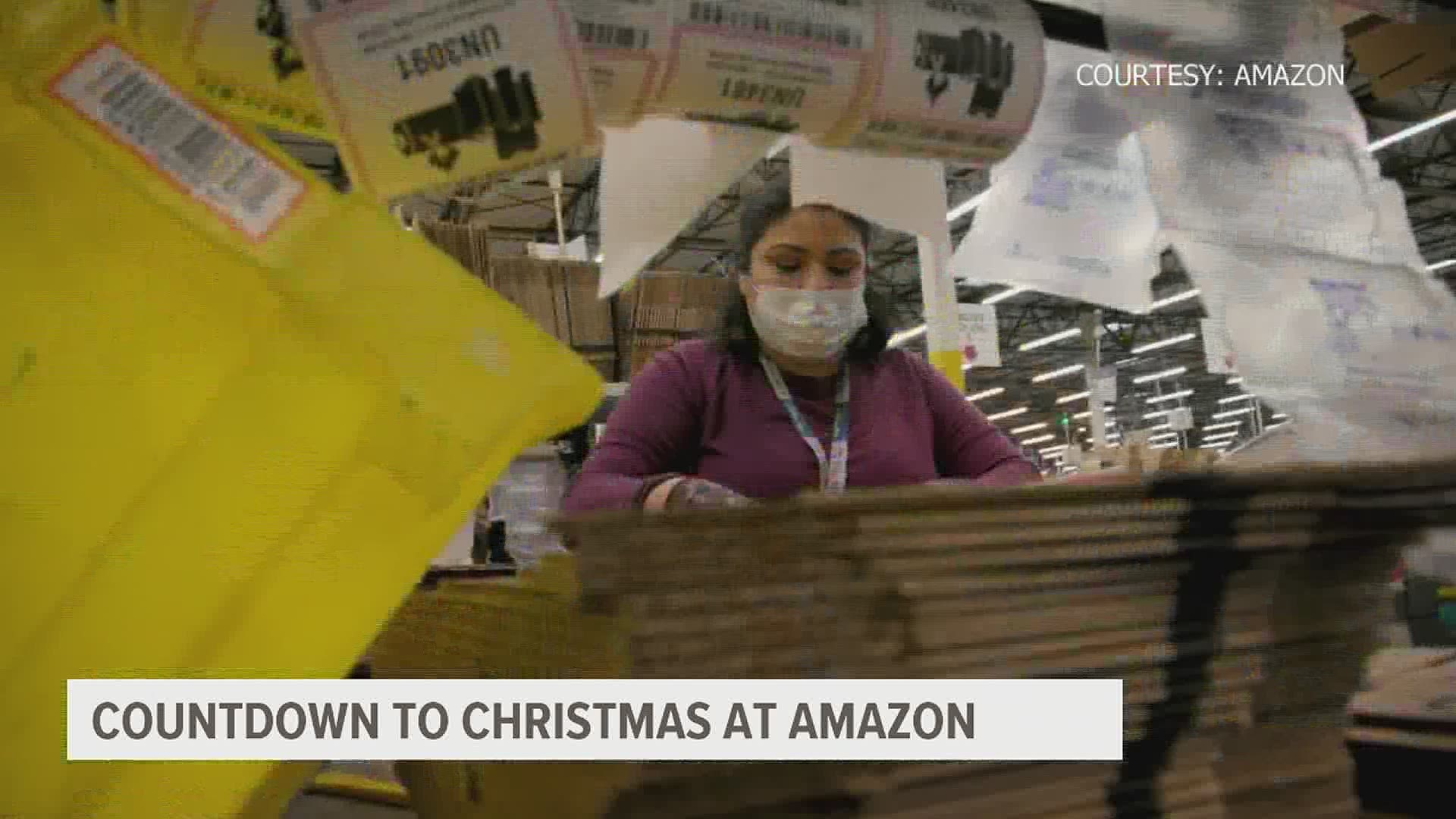 According to Amazon, 2020 has been their busiest year holiday shopping season to date. However, the site leaders say they are working extra to deliver for Christmas