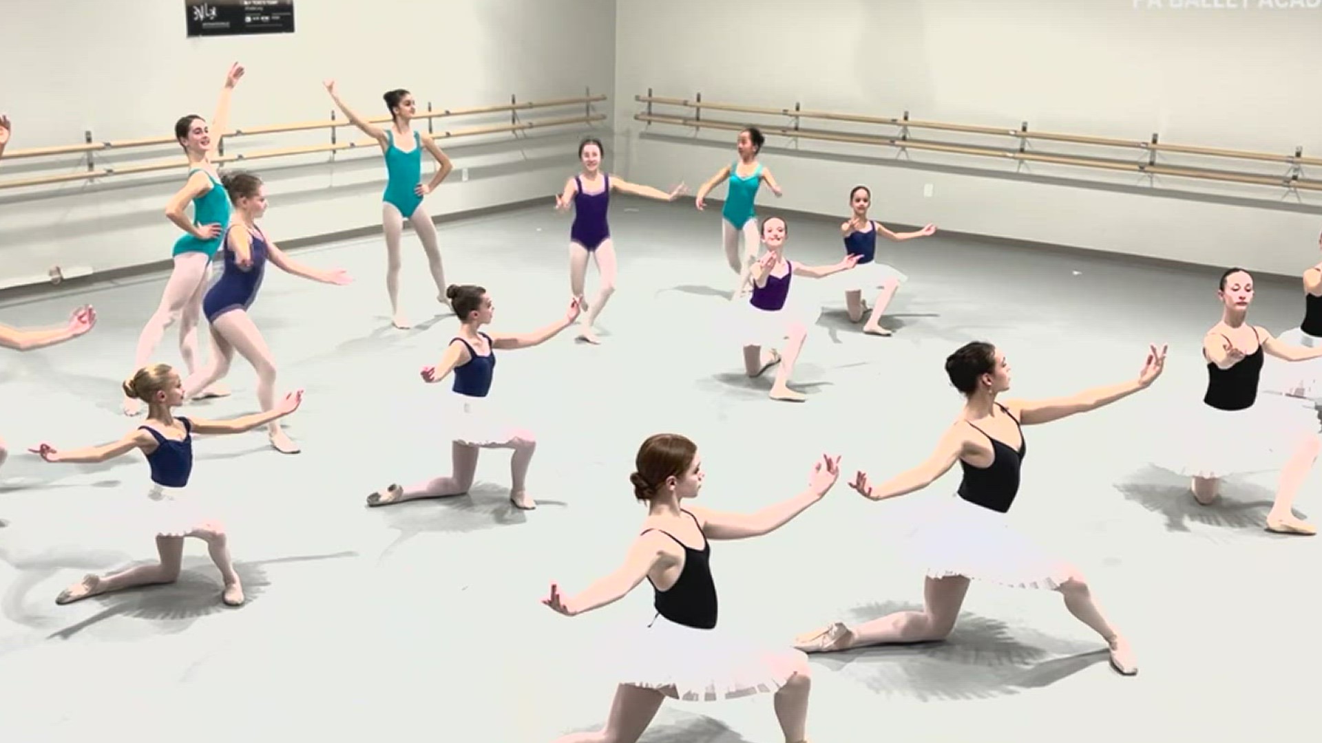 The Pennsylvania Ballet Academy is hard at work practicing for their June 3 performance of "Sleeping Beauty."