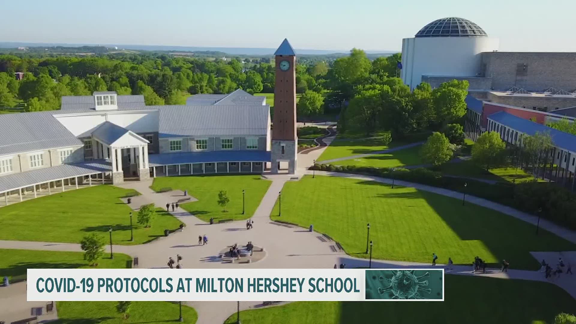 Two months into the school year and lessons have been learned in and out of the classroom at Milton Hershey School as it navigates through a pandemic