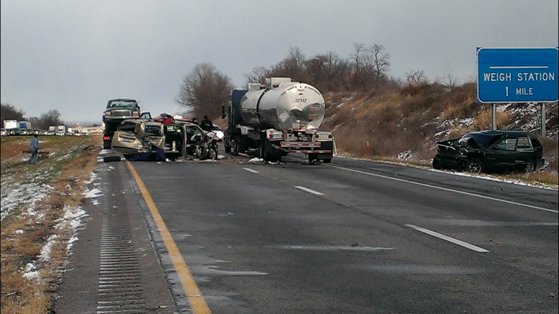 UPDATE I81 crash near Greencastle