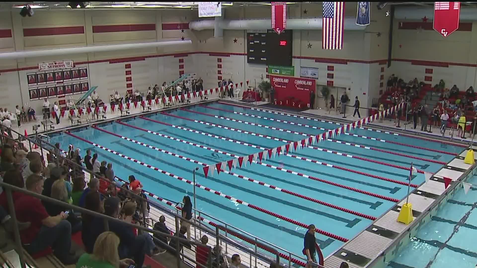 best swimmers in area compete for district gold