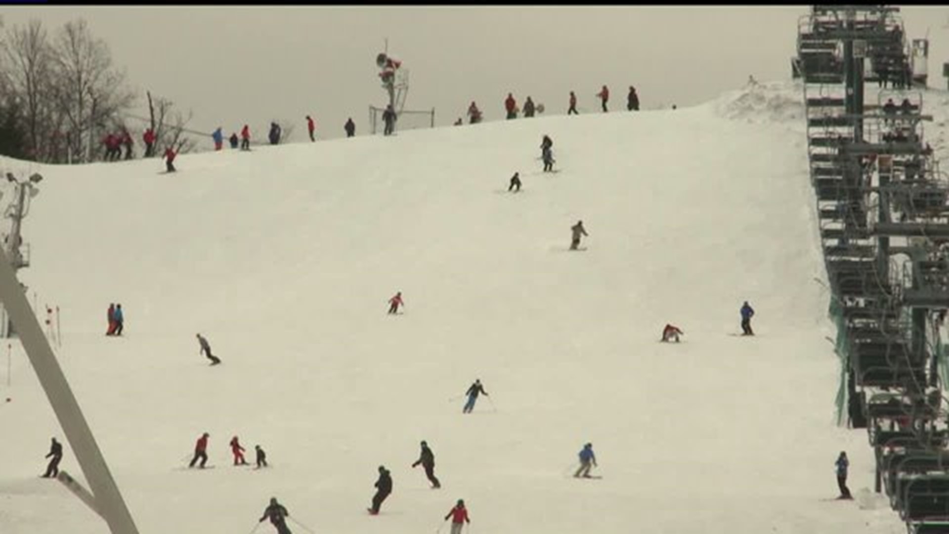 Cold weather has ski slopes opening early