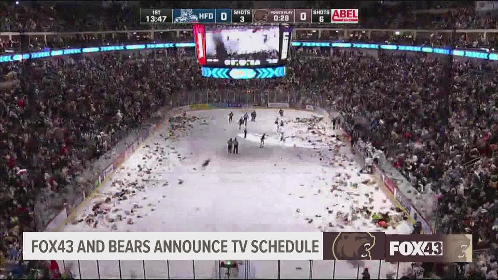 Hershey Bears on X: We've partnered with @fox43 to bring the Eastern  Conference Finals to local TV! 📺 Games in our series versus @AmerksHockey  will air on FOX43 and Antenna TV. Complete