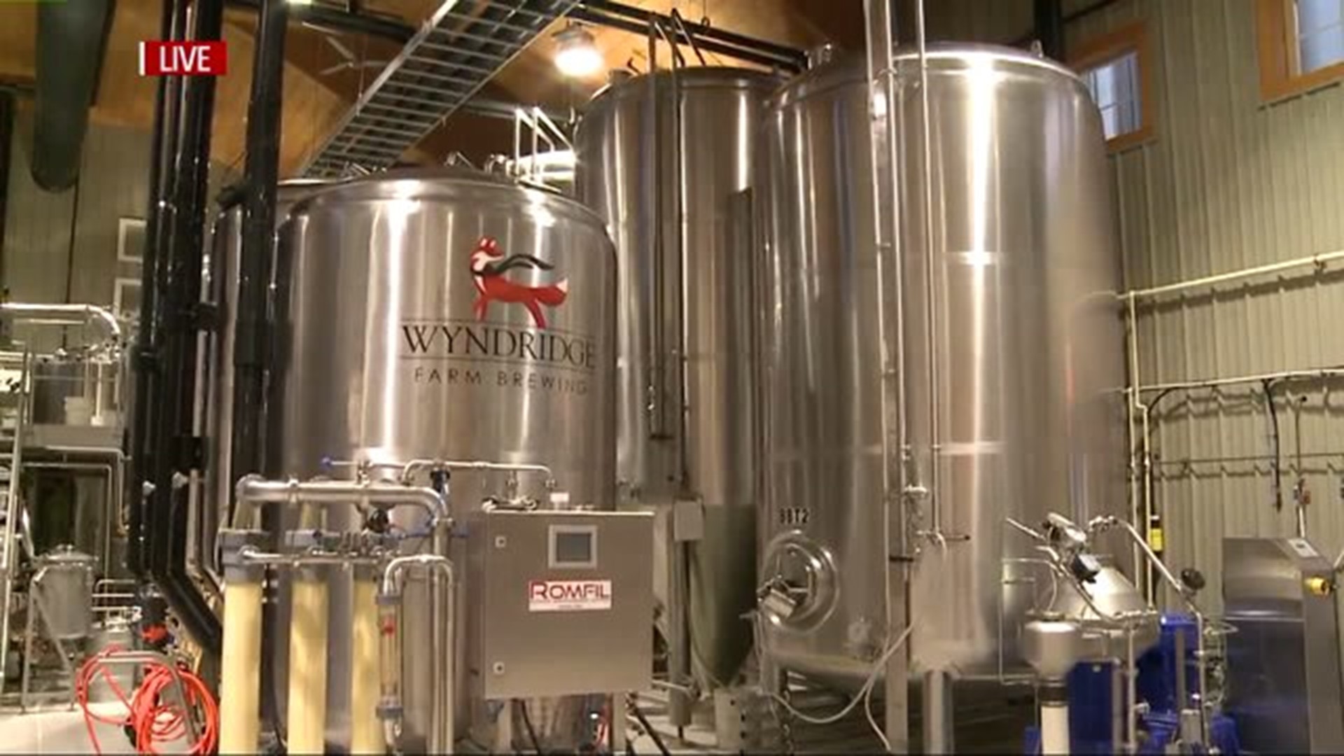 Wyndridge Farms process of amking a great brew
