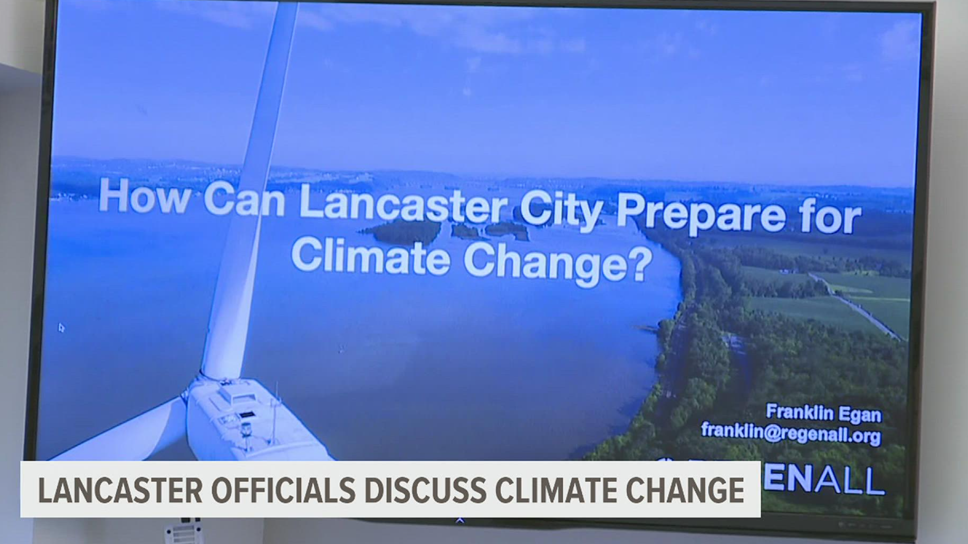 The City of Lancaster invited its residents to share their thoughts and insight on how climate change is affecting them.