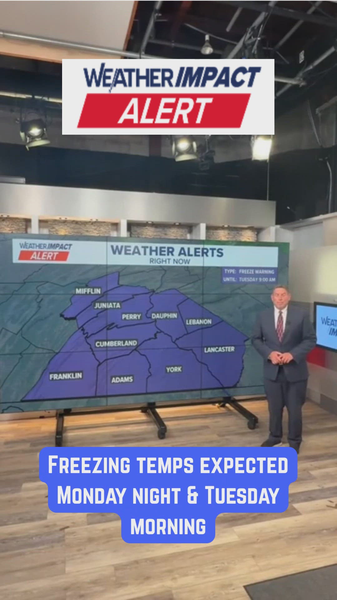 Weather Impact Alert - Freeze Warning 4/20 - 4/21 | fox43.com