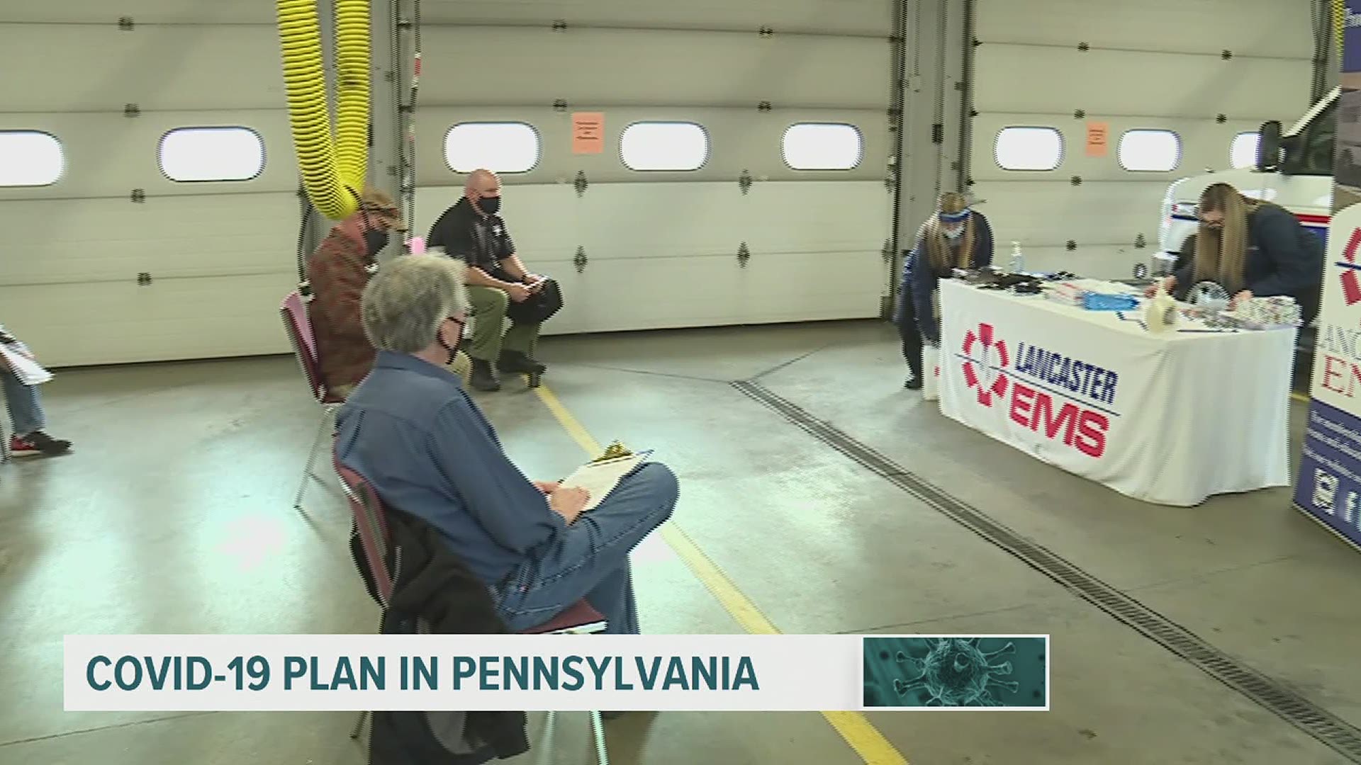 "The limiting factor with all of this is the supply chain of vaccine," said Pennsylvania's Emergency Management Agency Executive Deputy Director.