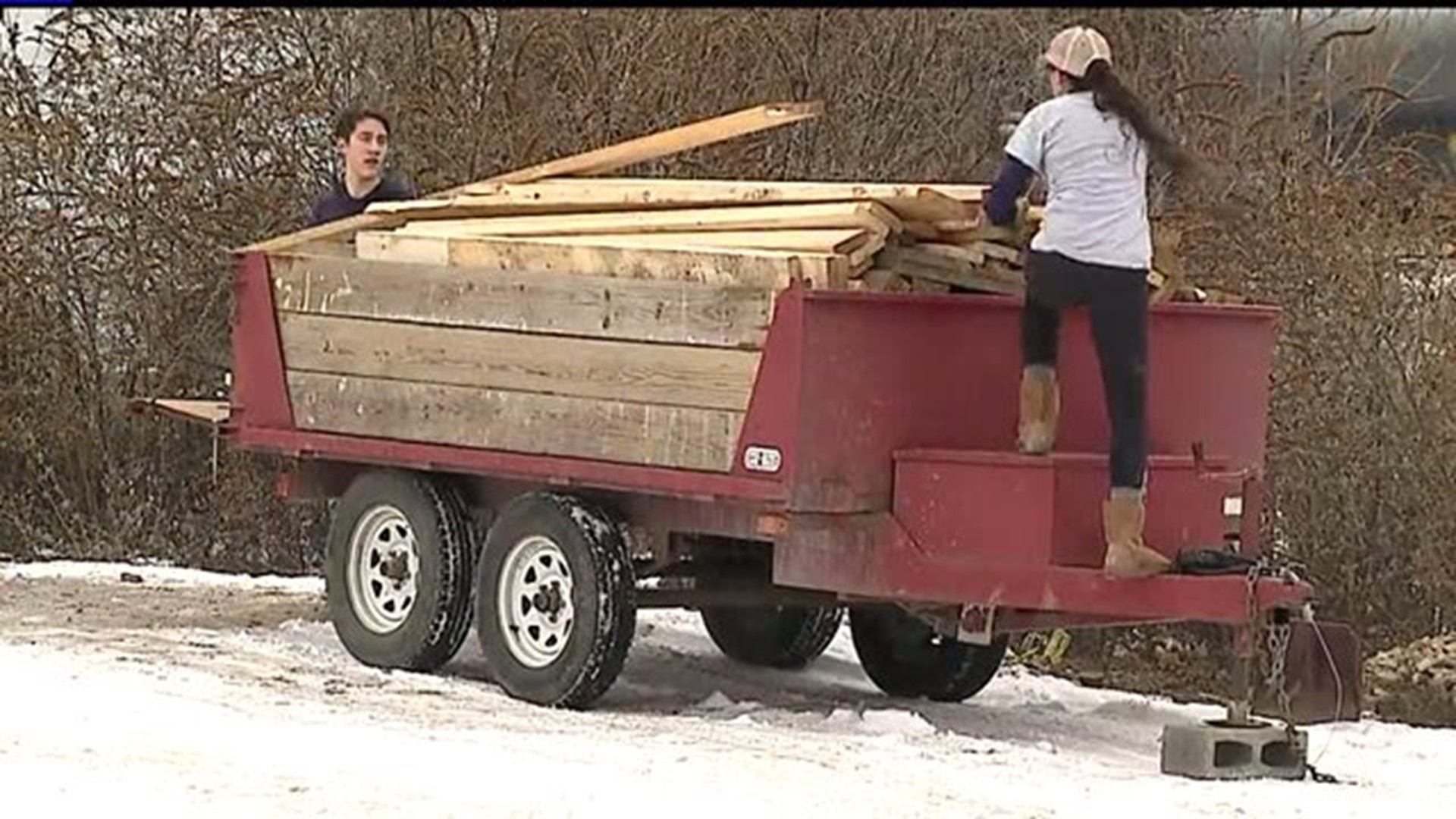 York Country Day School give back to York habitat