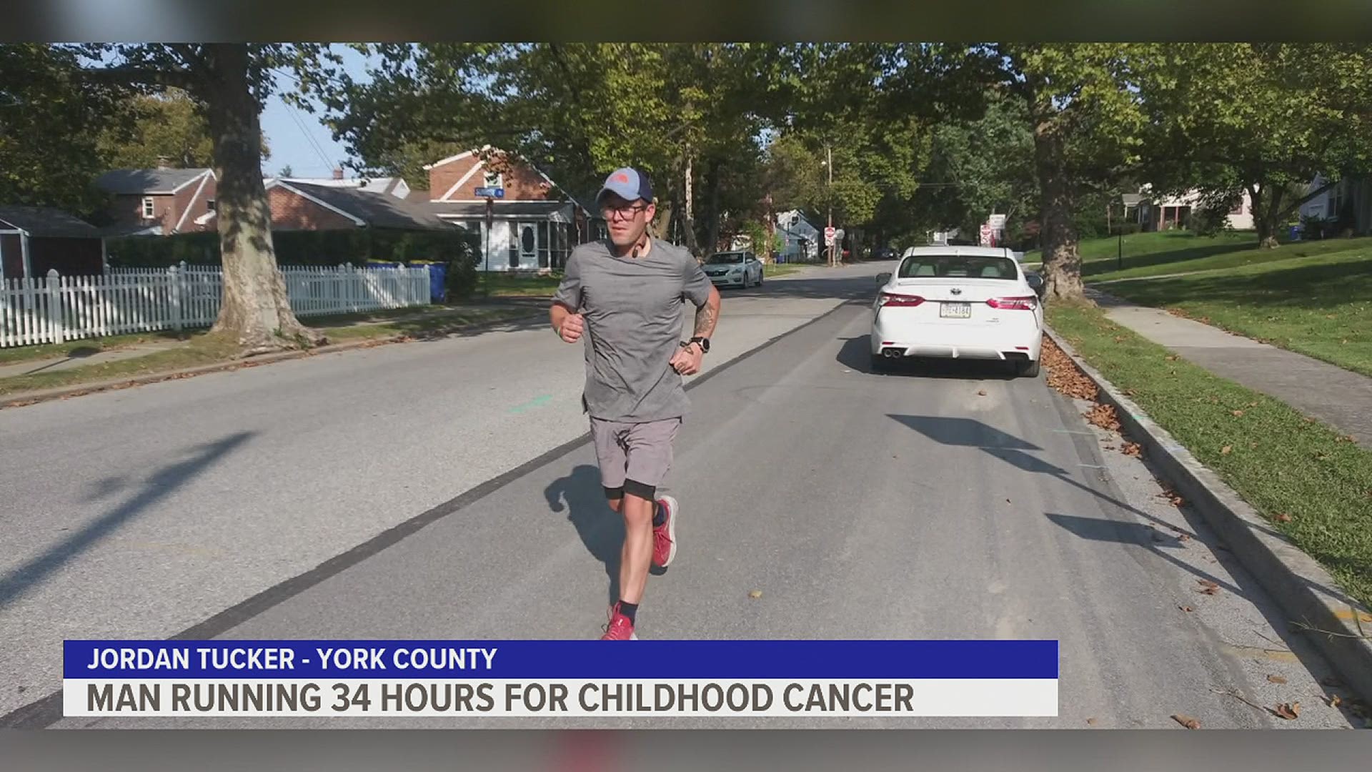 A York County man is going the extra miles to make a difference for his 34th birthday.