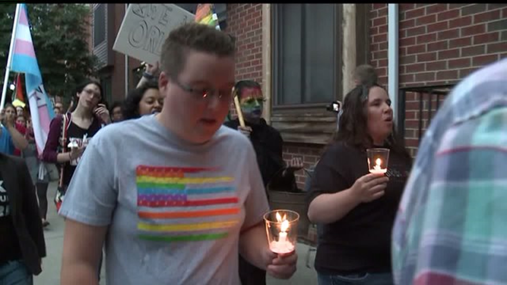 Hundreds remember victims of Orlando nightclub shooting in Harrisburg