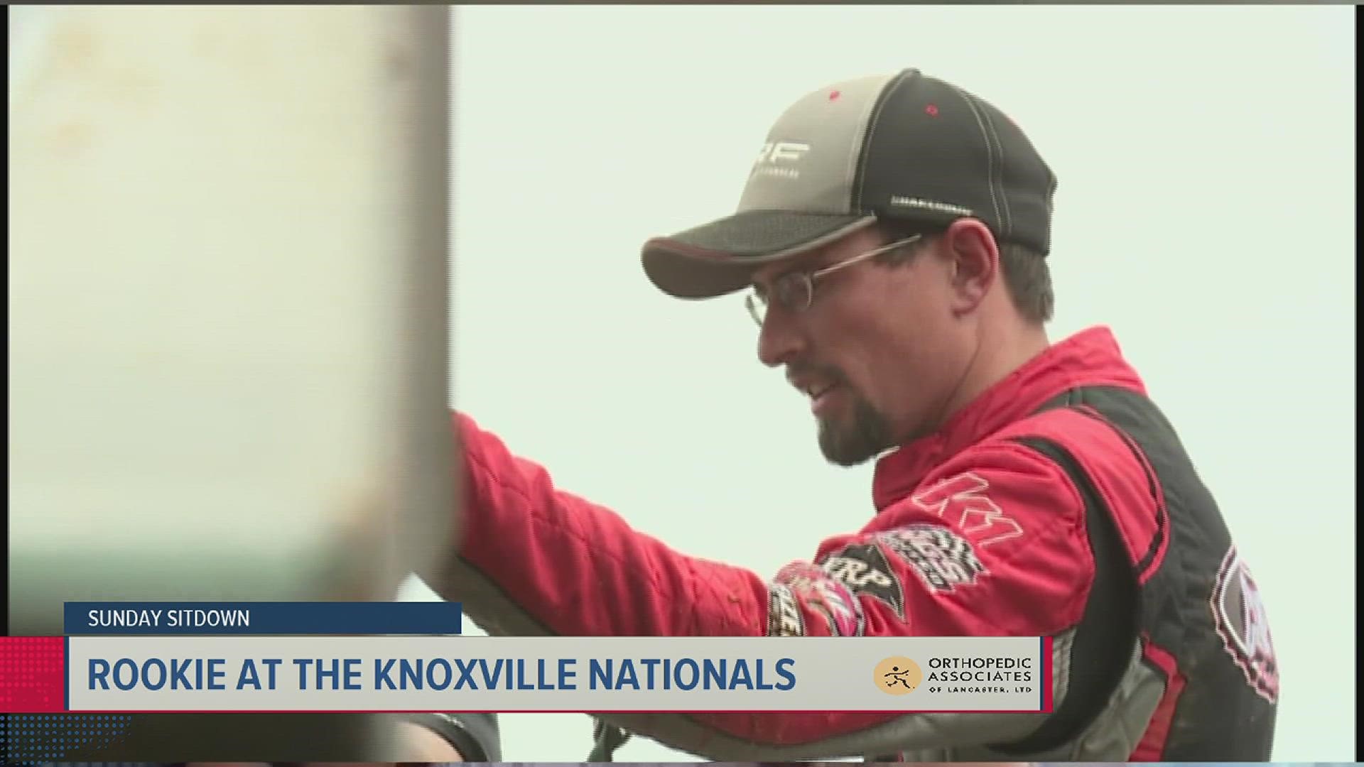Cisney talks about racing at the Knoxville Nationals for the first time.