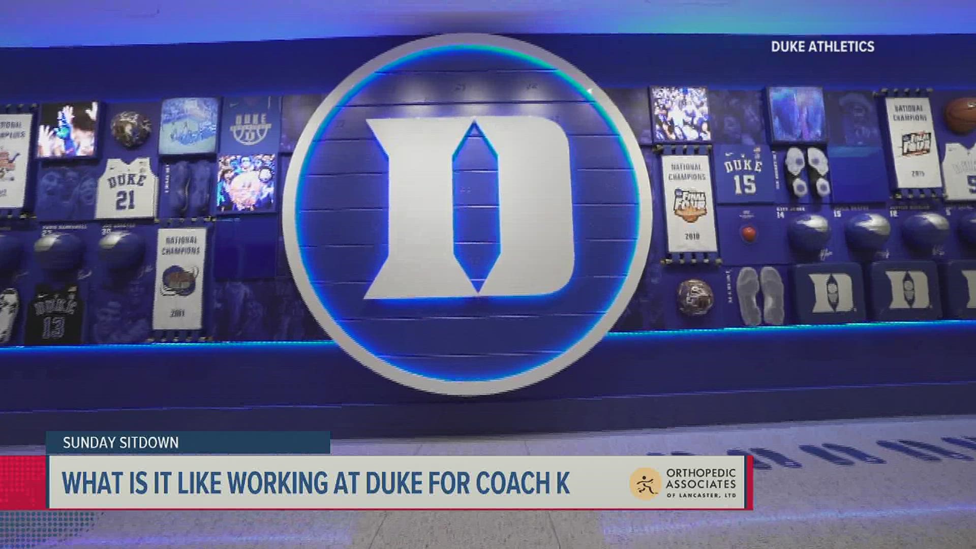 Jon Jackson has worked for Duke and with Coach K since 2000, so naturally we want to know what is it like