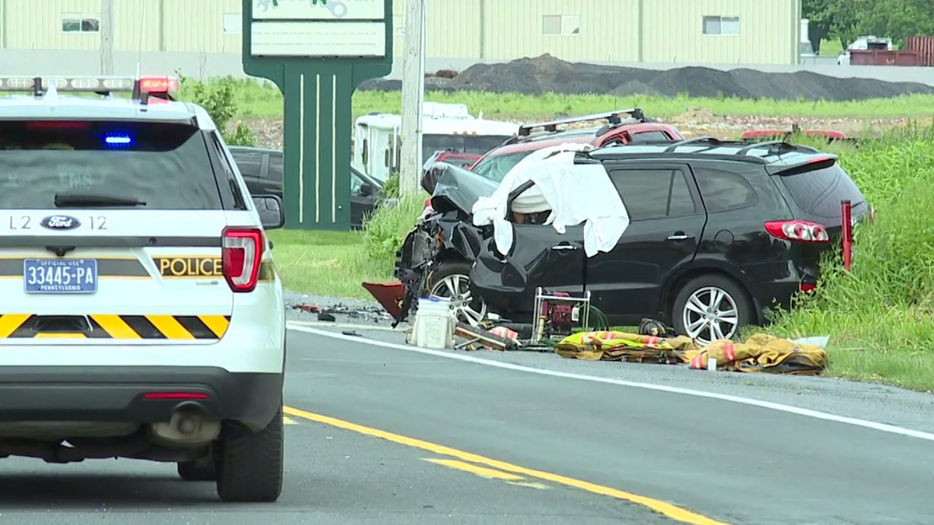 Fatal accident near Myerstown on US Route 422