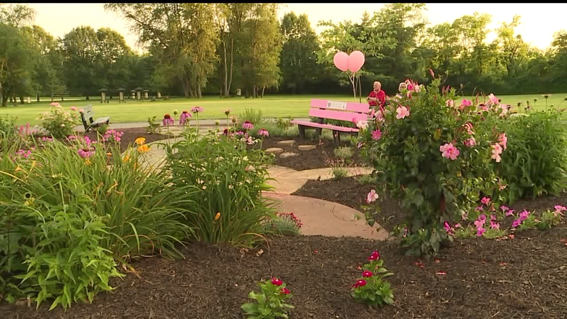 National Garden Club Plants First Breast Cancer Meditation Garden