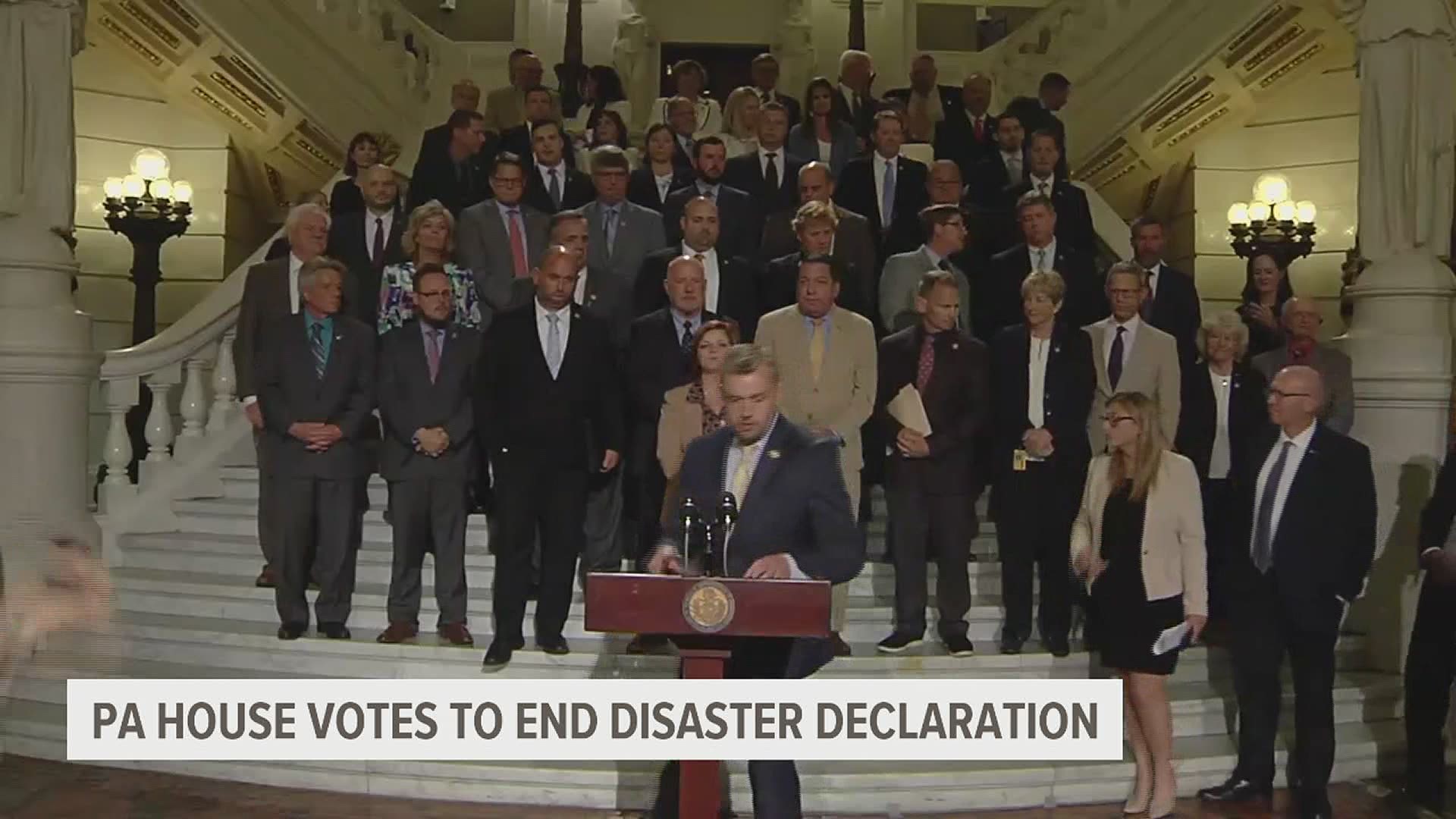 The Pennsylvania House voted on June 8 to end Gov. Tom Wolf’s COVID emergency disaster declaration.