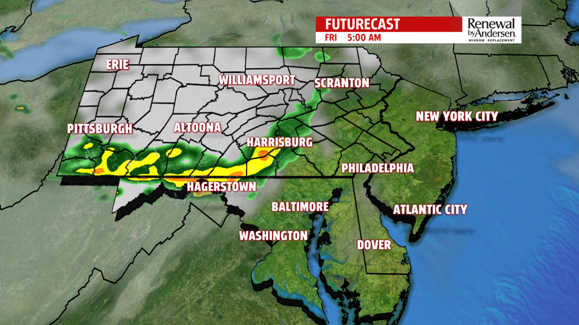Rising temperatures continue, rain chances diminishing until next week ...