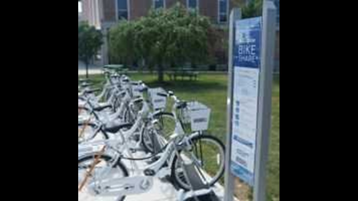 Hershey announces its bikesharing program now has an available