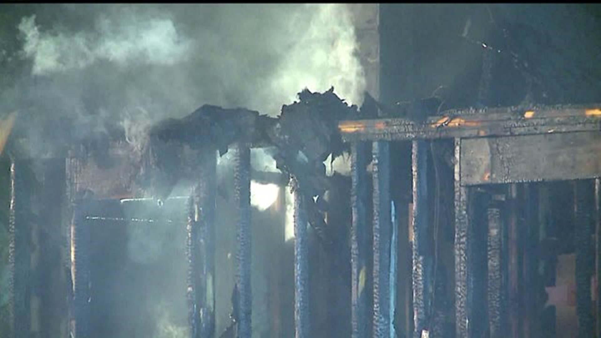 Overnight fire leaves one person in the hospital