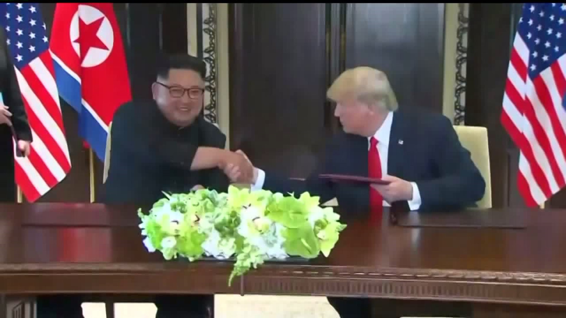 Local reaction to U.S. and North Korea summit