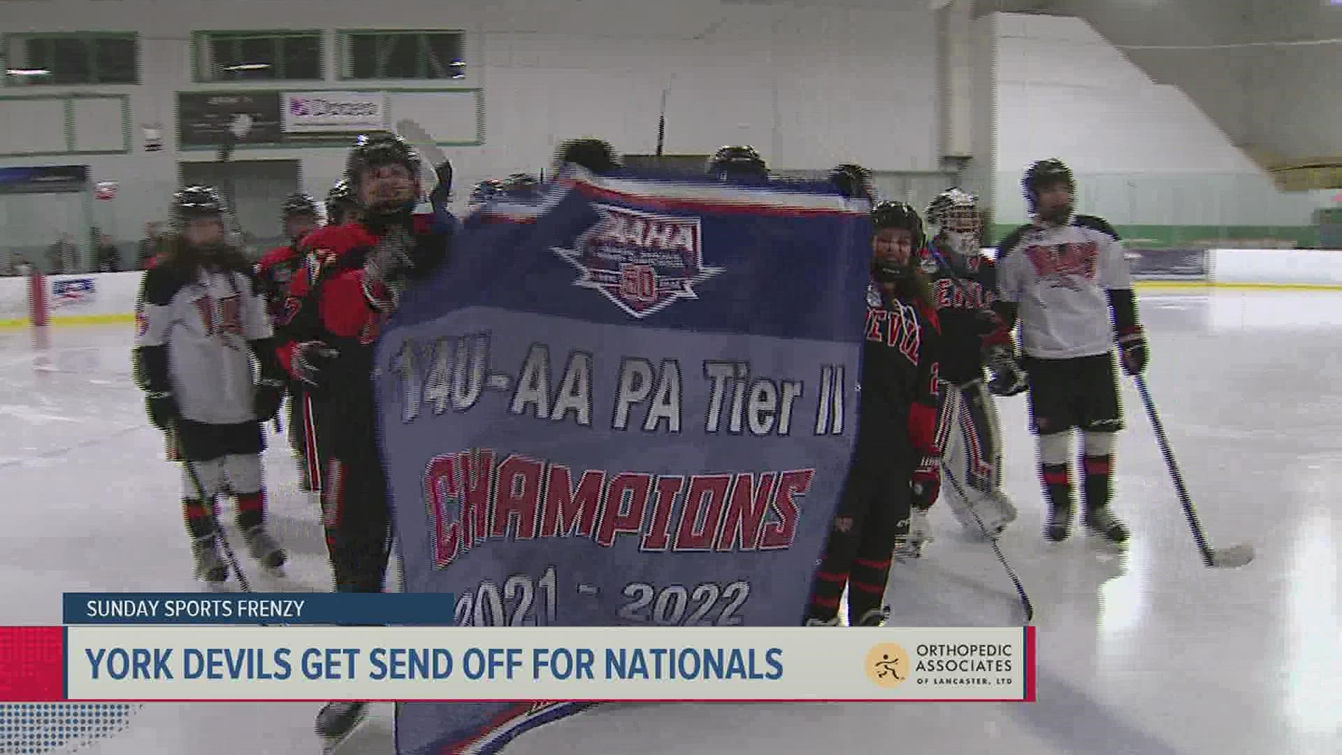 Underdog Devils not backing down after capturing 14-U AA , Atlantic Amateur Hockey Association Championship