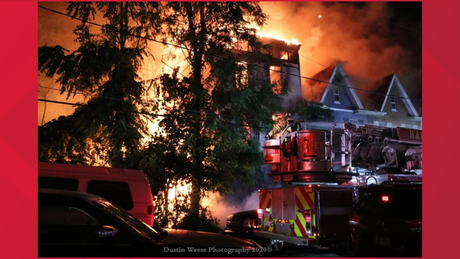 Firefighter injured in two-alarm fire in Harrisburg | fox43.com