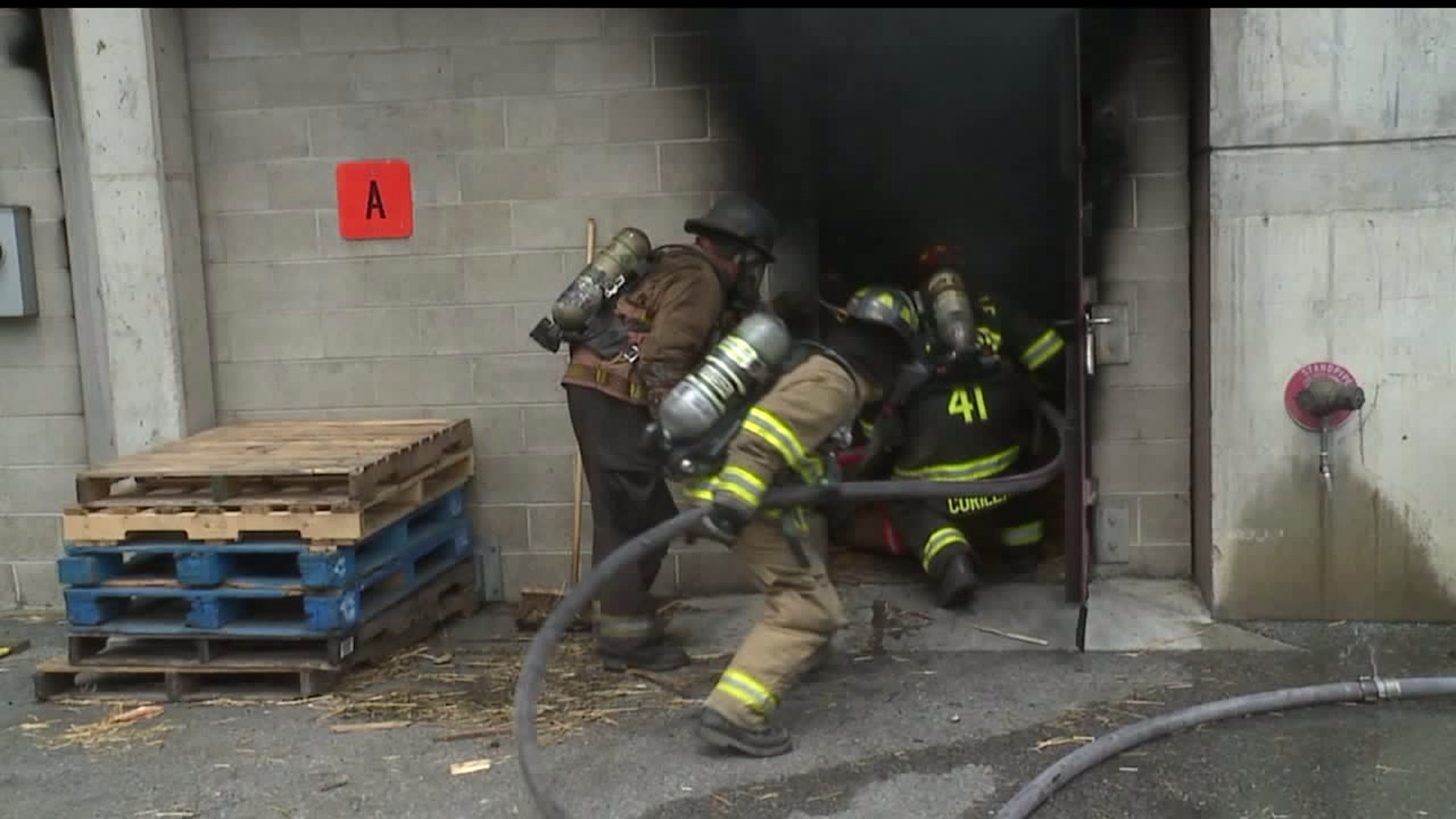 A look inside firefighter training at The York County Fire School