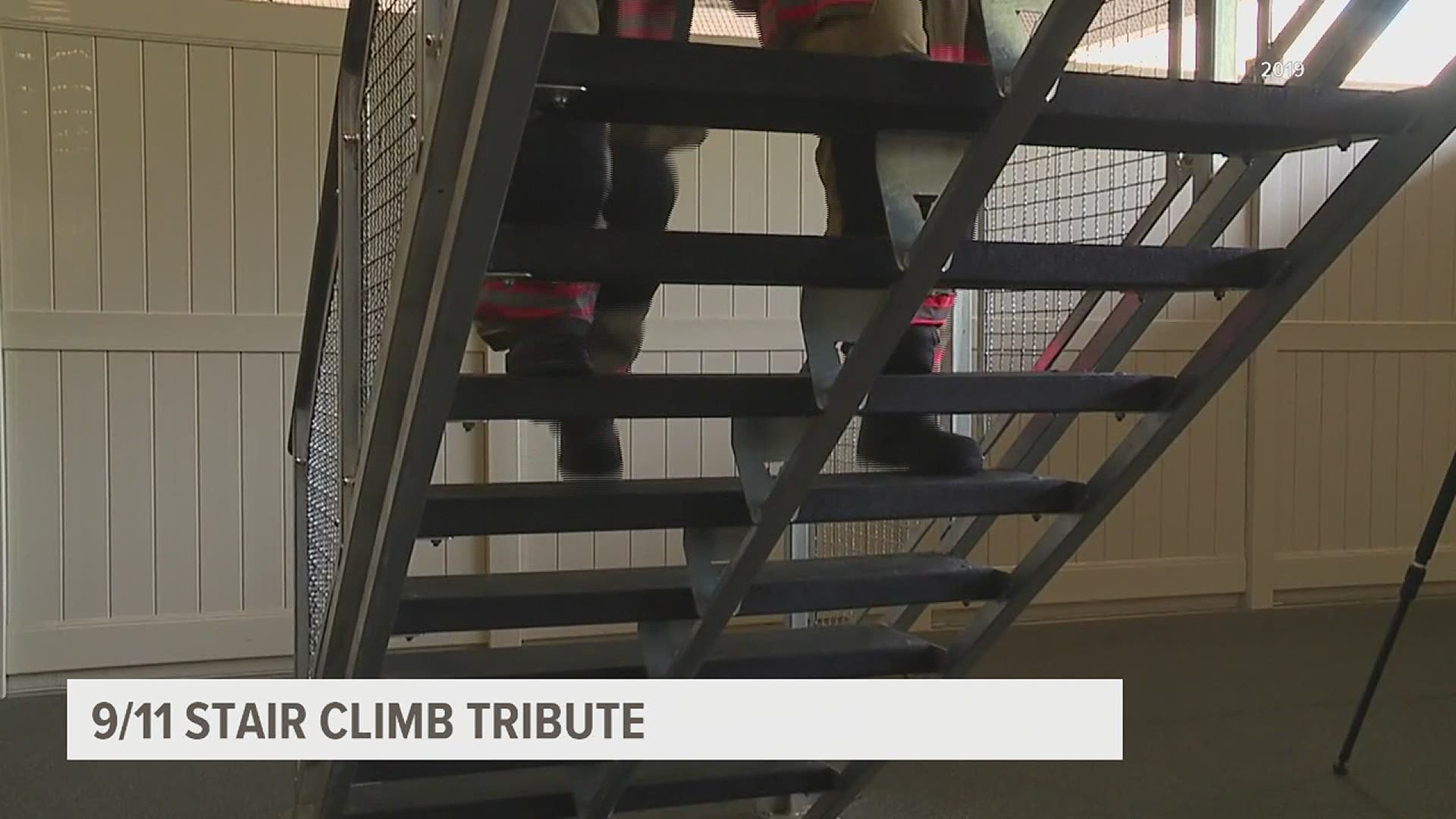 9/11 tributes happening across the nation and locally in Dauphin County, with the 2nd Annual Stair Climb Tribute.