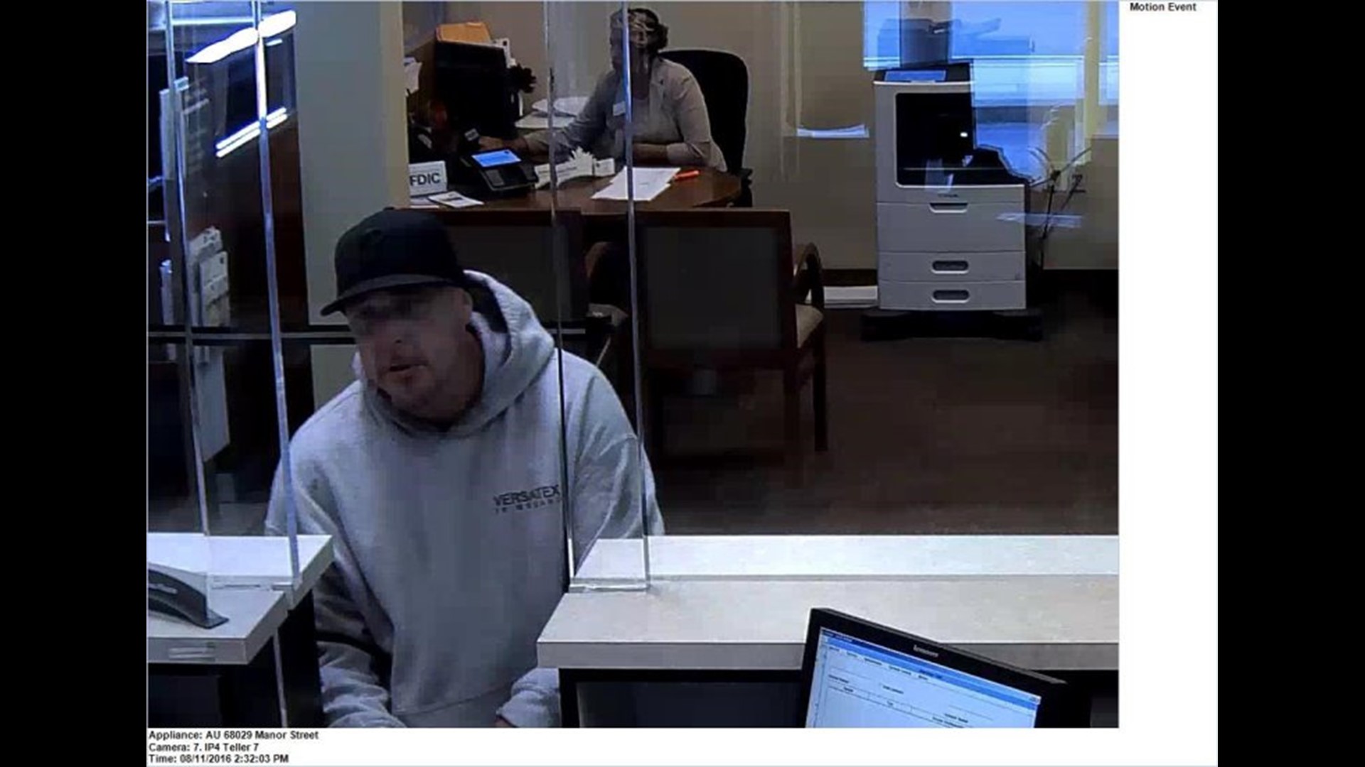 Homeless state parole violator charged in Lancaster City bank robbery