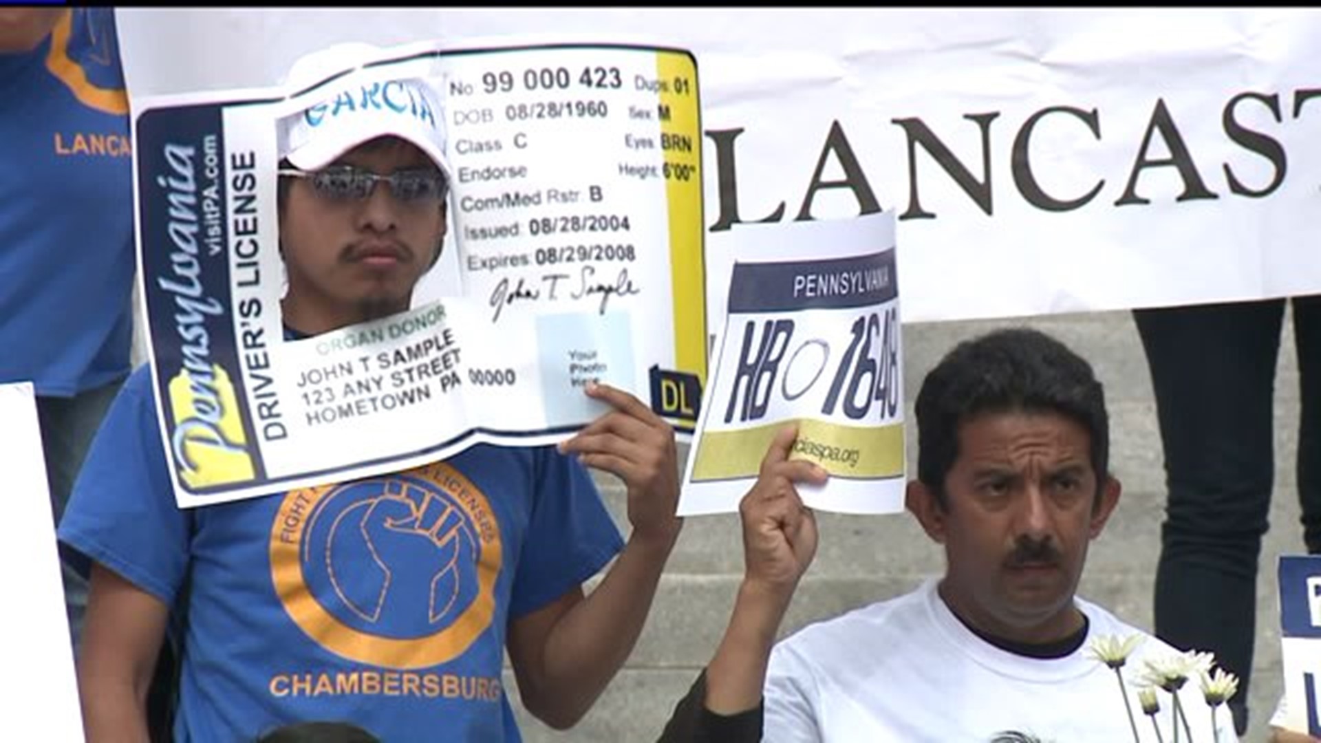 Rally in Harrisburg calls for driver`s licenses for immigrants