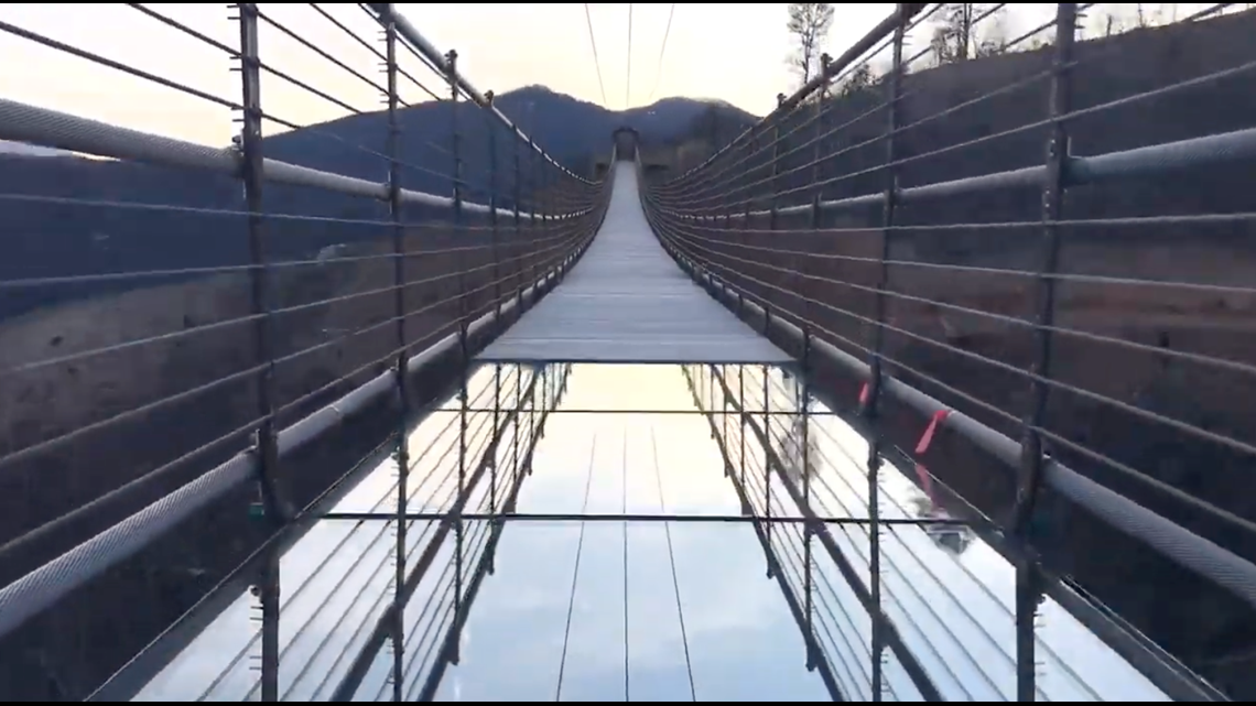 Longest pedestrian suspension bridge in US opens in Tennessee next
