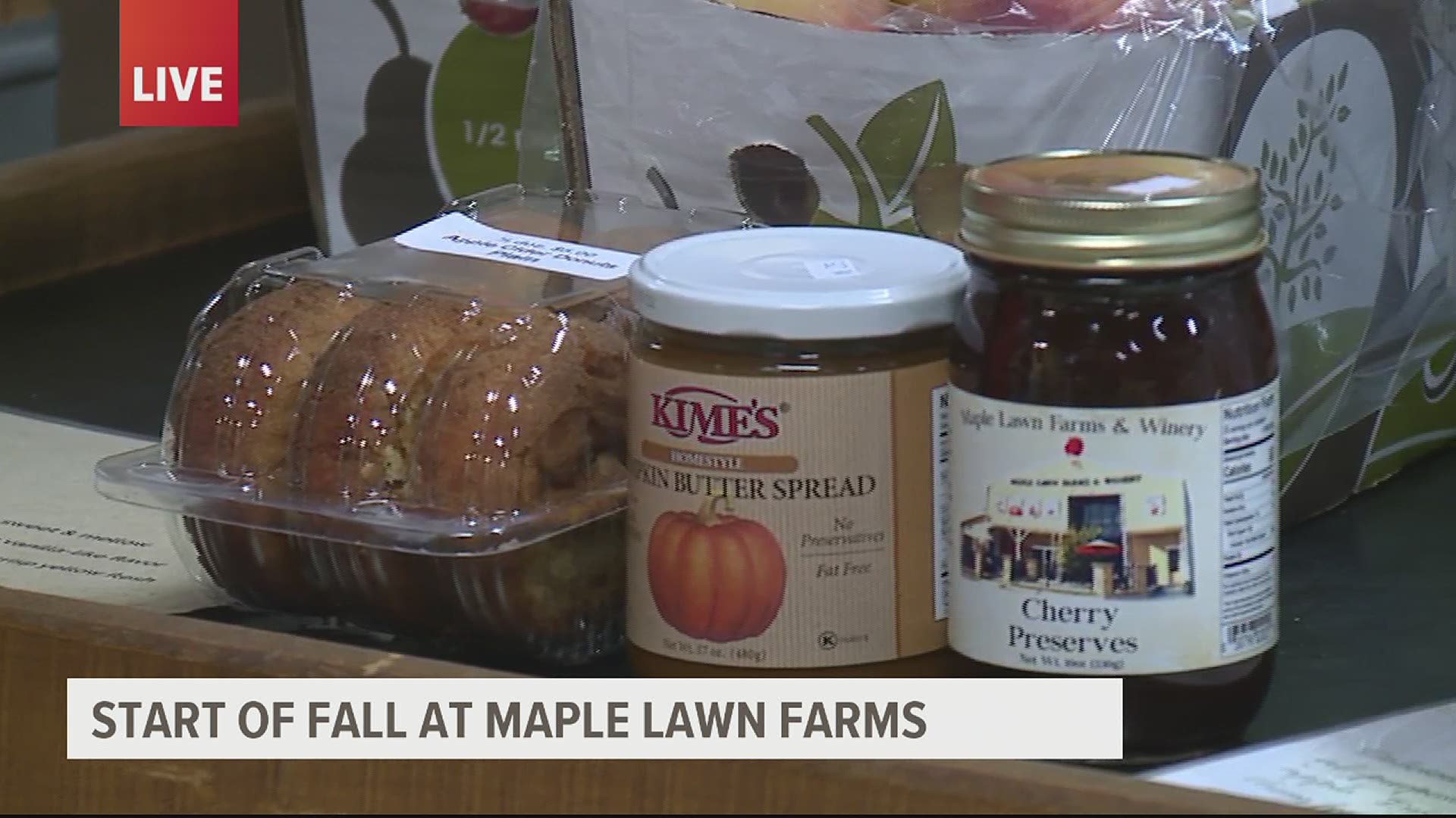 Tuesday marks the official start of Fall. Maple Lawn Farms in York County has your returning fall favorites and more.
