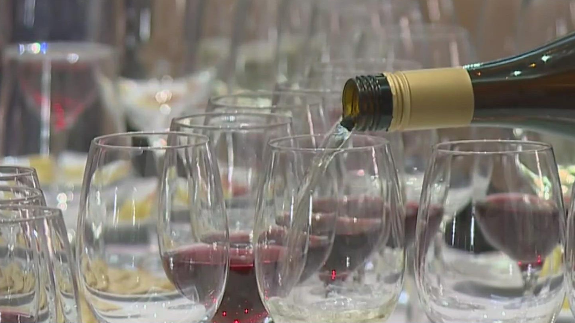 The Pennsylvania Wine Society selected the top ten wines in Pennsylvania for judges to taste.