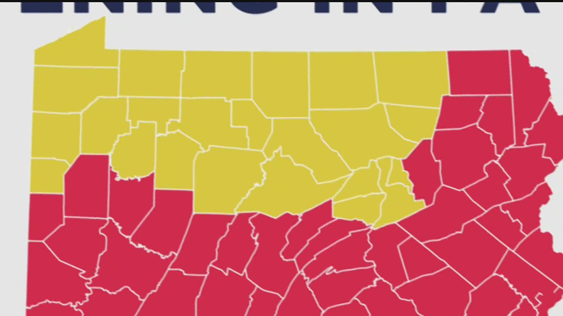 The weekend gave a preview of what gradual reopening will look like in Pennsylvania, after two dozen counties moved from the Red to Yellow Phases on Friday.