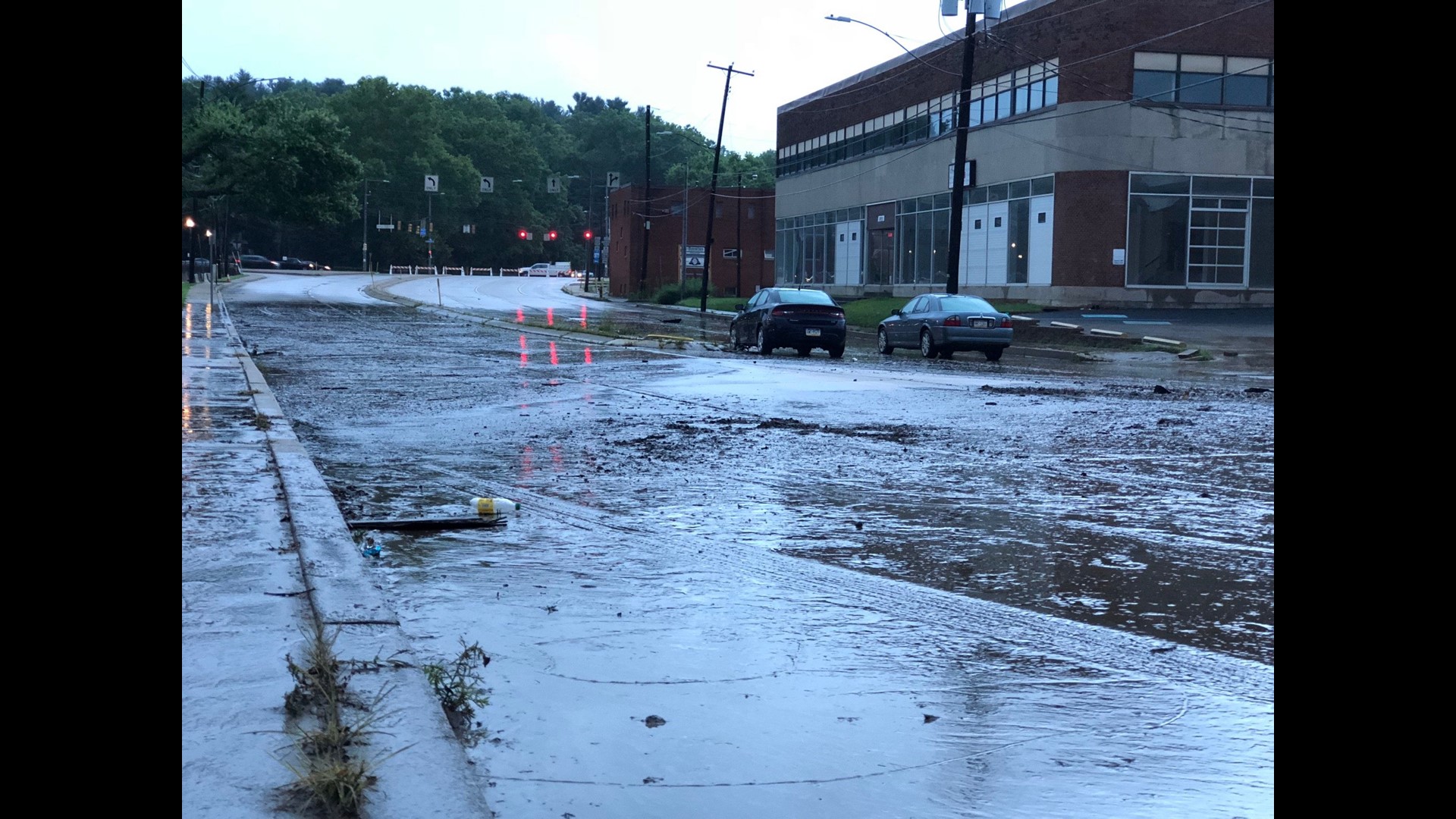 Cameron Street in Harrisburg closed due to flooding