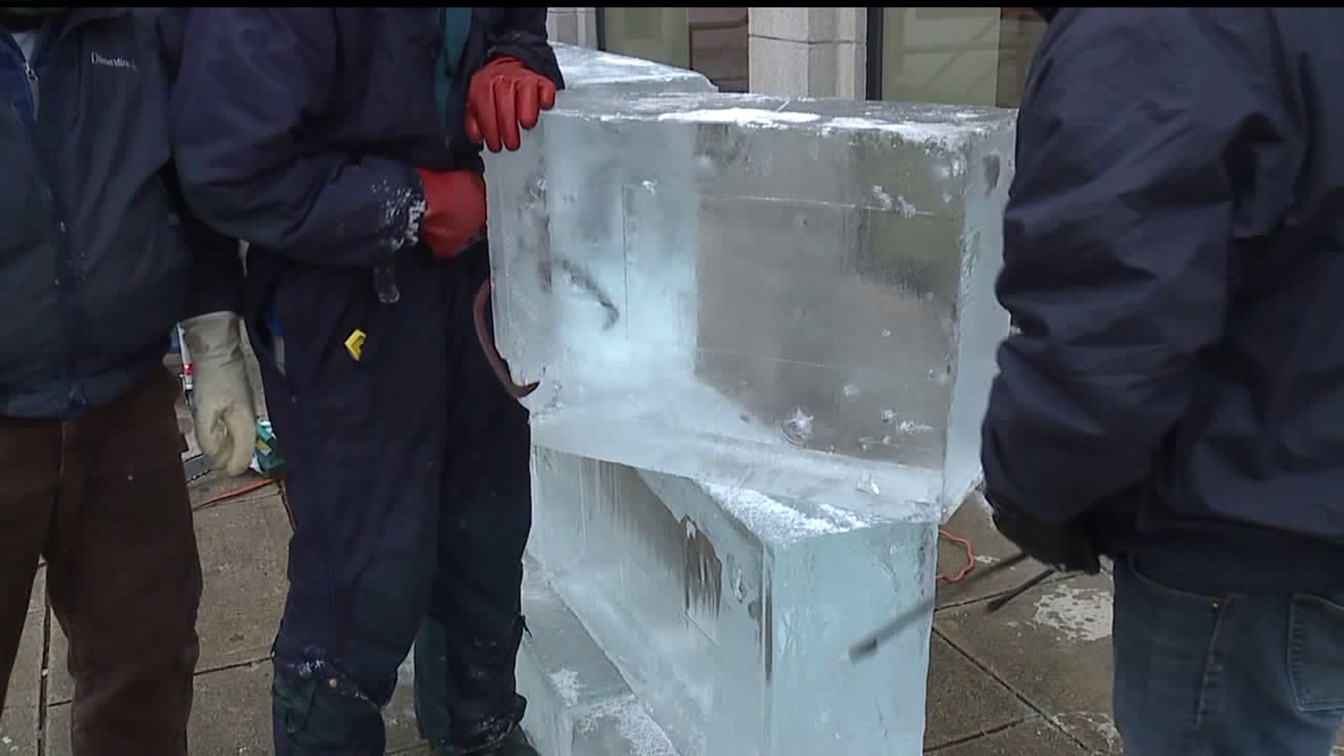Prepping for 16th Annual Icefest