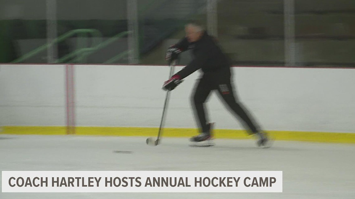 Former Calder Cup winning Hershey Bears Coach Bob Hartley returns to York for annual hockey camp