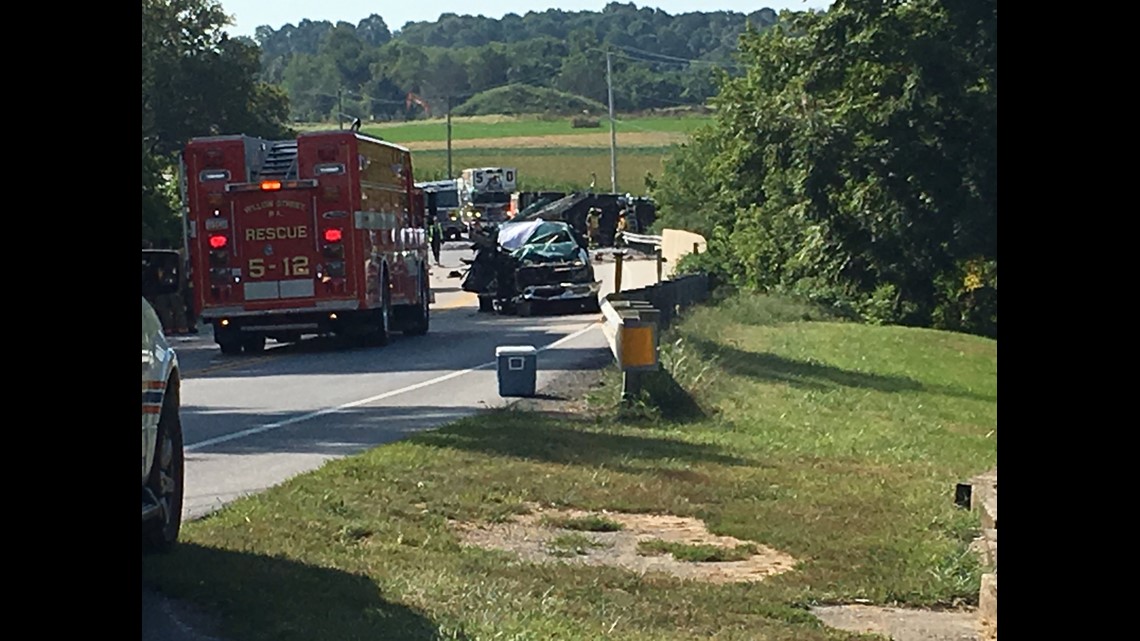 Coroner called to twovehicle crash in Strasburg Township, Lancaster