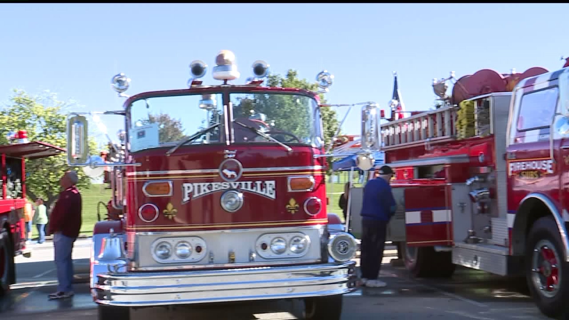 People learn history firefighting at York Fire Muster