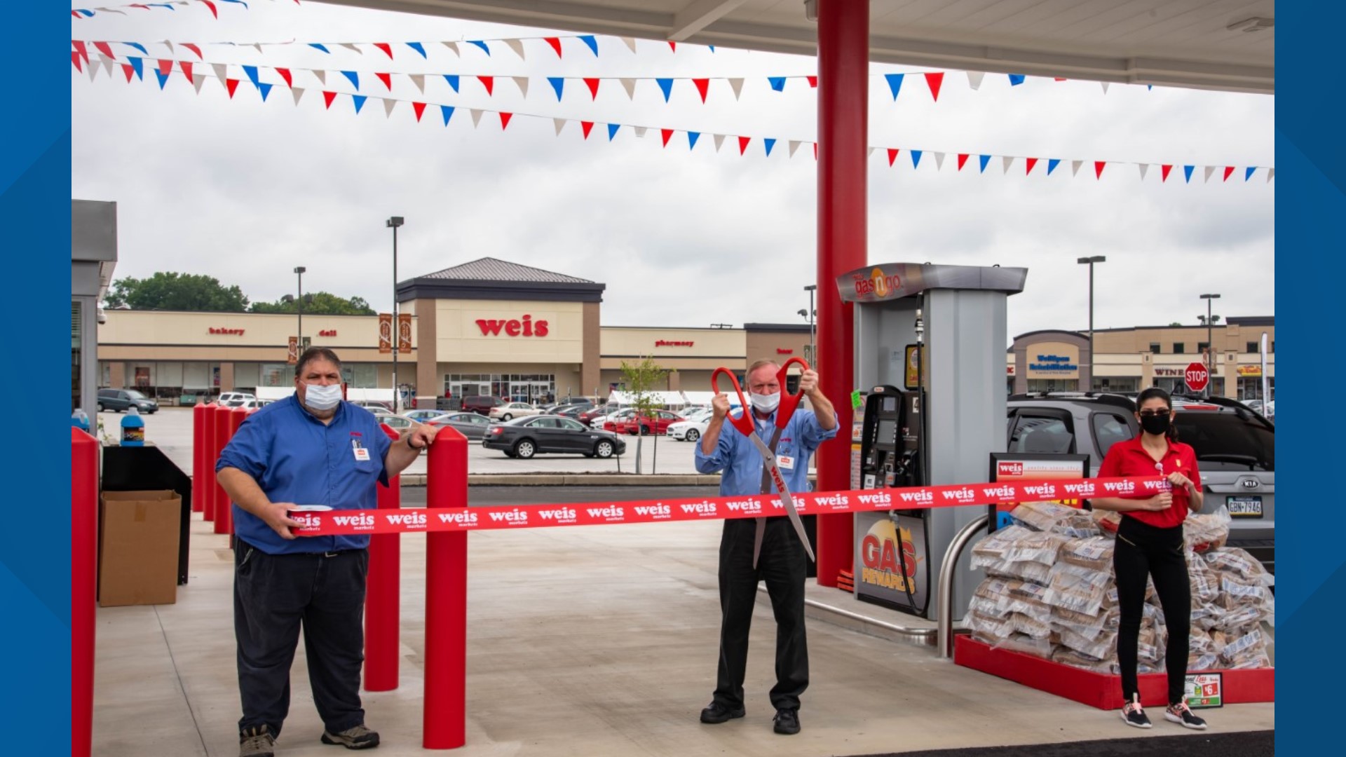 Weis Markets opens newest Gas N' Go fuel center at Queensgate shopping