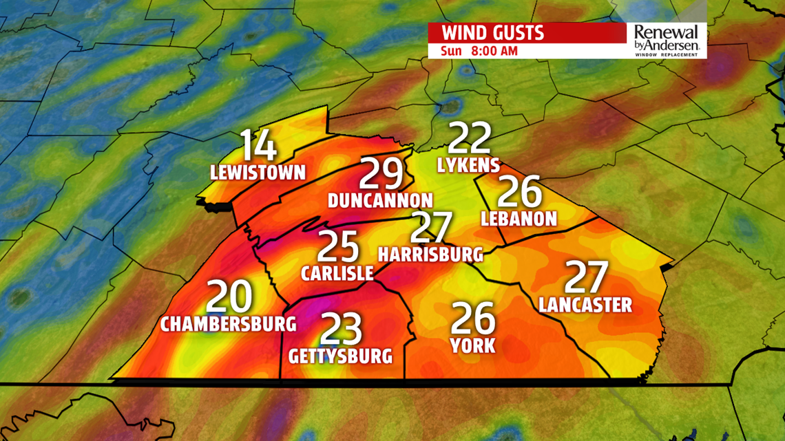 Dry and windy rest of the weekend before more rain arrives next week ...