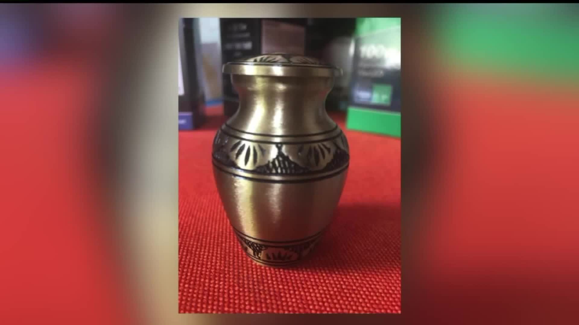 Family Pleads Stolen Urn be Returned